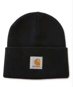 Carhartt ブラック ニット帽　ビーニー