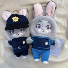 ズートピア ぬいぐるみキーホルダー TOPTOY ジュディ　2つセット