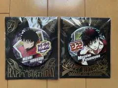 【未開封新品】呪術廻戦 伏黒恵 バースデイ缶バッジ2020、2021 2個セット