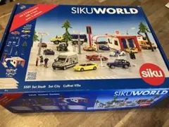 Siku WORLD 5501 ミニカーセット 道路プレイマット付き