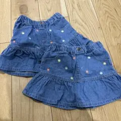 my little wonder デニムスカート 2枚セット