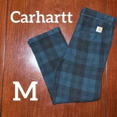Carhartt チェック パンツ M ブラック 古着 ペインター ストリートのサムネイル