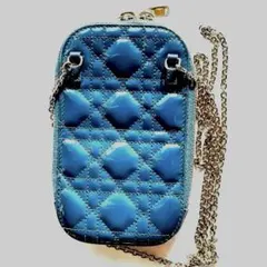 Diorカナージュフォンホルダー　レディース　ブルー