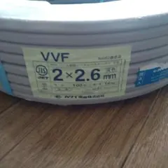 カワイ電線 VVF 2×2.6mm 約70m巻 - メルカリ