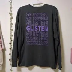 デビロック/バックプリント 長袖Tシャツ/炭色/160