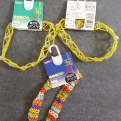 昭和レトロ　トリミングチョーカーペット用ビーズネックレス③　新品