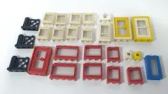 ☆ レゴ　レトロ　オールドパーツ　まとめ売り　窓　フェンス　シティ　タウン