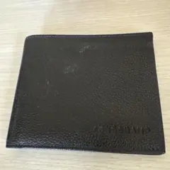 LONGCHAMP MARTELL コラボ 二つ折り財布 ブラックのサムネイル