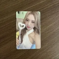 itzy cheshire トレカ ユナ