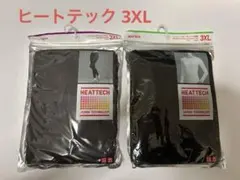 HEATTECH 3XL クルーネック長袖、十分丈レギンスのセット UNIQLO