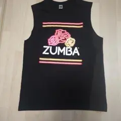 ZUMBA　バレンタイン　薔薇タンクトップ　L