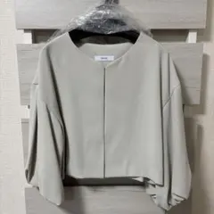 ヤマダヤ　FENNEL クロップドパフスリーブジャケット