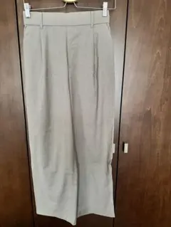 グローバルワーク　ウツクシルエットDRYストレートパンツ