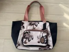 COACH トートバック　大容量　ヤシの木　旅行用