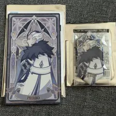 原神 霜痕与権焔シリーズ ファデュイ執行官 カード 缶バッジ 道化