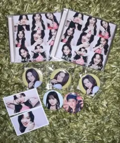 NiziU リオ CD トレカ 缶バッチ まとめ売り