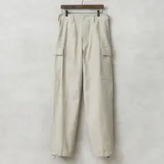 ドイツ軍 モールスキン カーゴパンツ オフホワイト