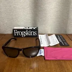 激レア！偏光 日本製 OAKLEY オークリー フロッグスキン TI サングラス