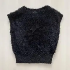 GU フェザーヤーンニットプルオーバー