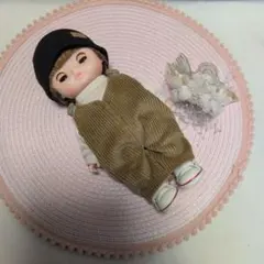 （163）メルちゃん服　レミンちゃん　ソランちゃん　トレーナー　サロペット