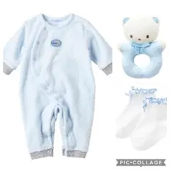 【ponchan様専用】お値引き【新品未使用】ファミリア ロンパース 男の子