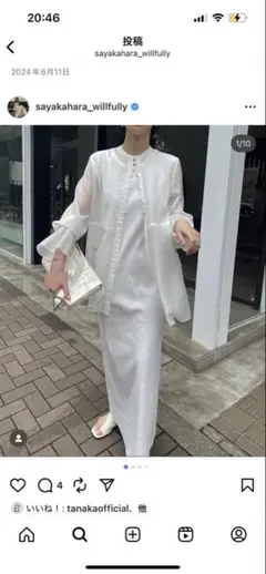 willfully チャイナシアーブラウス