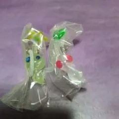 ピクミンめじるしアクセサリー２　ヒカリピクミン　白ピクミン　ガチャ