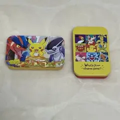 ポケモン　プチ缶コレクション　アートセレクション　2種