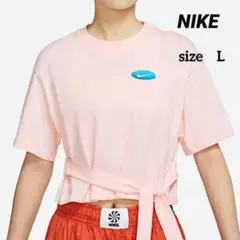 NIKE　 クロップドTシャツ ウエストリボン　ナイキ