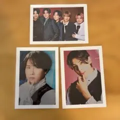 スノーマン　フォトカード 3枚セット