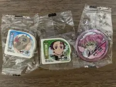 鬼滅の刃 くら寿司　缶バッジ 消しゴム　3点セット
