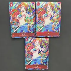 ワンピースカード　ナミ　ストレージボックスセット ST01-007 3枚