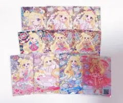 しゅごキャラ！ まるくじ HEISEI Denim Look アクスタ4点セット | Mercari