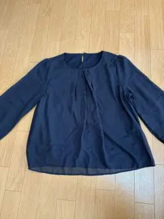 裏起毛ブラウス