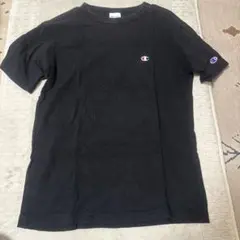 Champion ブラック 半袖Tシャツ