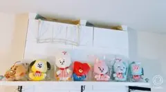 bt21 一番くじ diner ぬいぐるみ　コンプセット