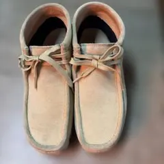 クラーク／【GORE-TEX】ワラビー24.5cm ベージュ