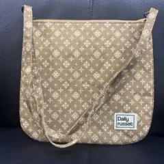 【美品】Daily russet ショルダーバッグ ベージュ