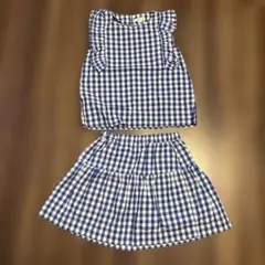 crewcuts ギンガムチェック セット 10号