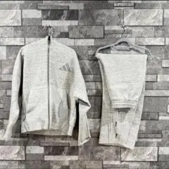 CRONOS ジップアップパーカー スウェットパンツ セットアップ グレー