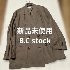 【新品未使用】ベーセーストック リネン混ジャケットのサムネイル
