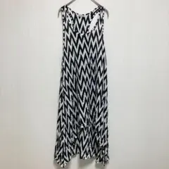 【ティアレハワイ】ノースリーブ ロングワンピース フレア レディース 薄手