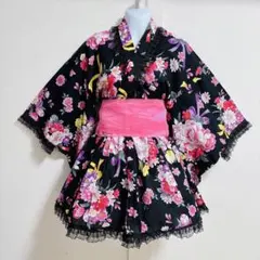 浴衣ドレス 姫ギャル 大人 地雷 量産型 平成ギャル - メルカリ
