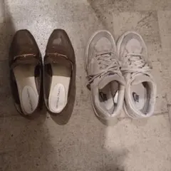 【2足】Nike スニーカー 、パンプス 使用感あり
