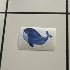 クジラのイラスト ステッカー