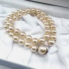美品★MAJORICA マジョリカ パールネックレス シルバー925 B1