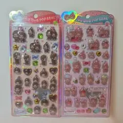 モンチッチ　うるちゅるポップシール　カミオジャパン