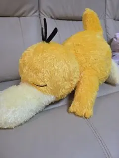 【タグ付】ポケットモンスターめちゃもふっとくつろぎタイム ぬいぐるみ コダック