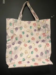Ladurée マカロンとバラのエコバッグ