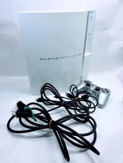 PS3 CECHL00 80GB セラミックホワイト 動作確認済　プレステ